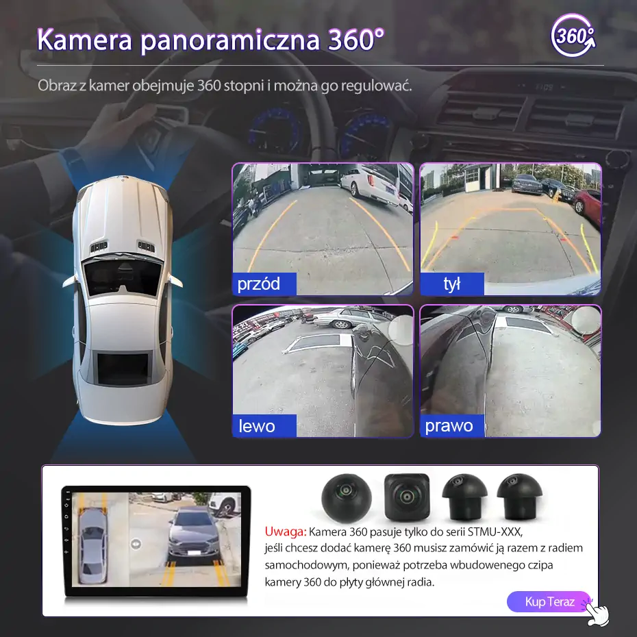 Sterowanie z kierownicy