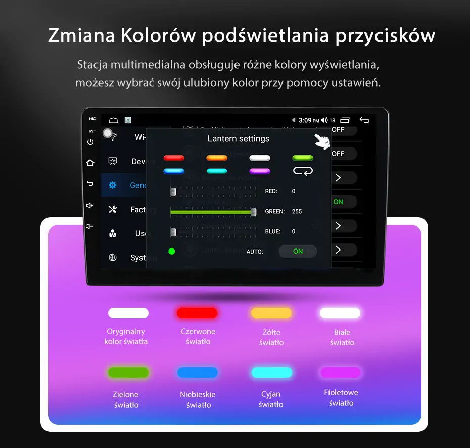 zmiana kolorów przycisków